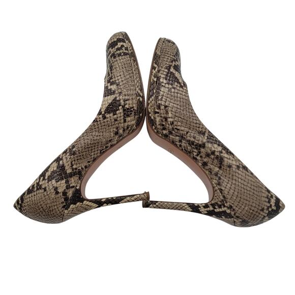 Coach Snakeskin Round Toe Pumps - Picture 8 of 12